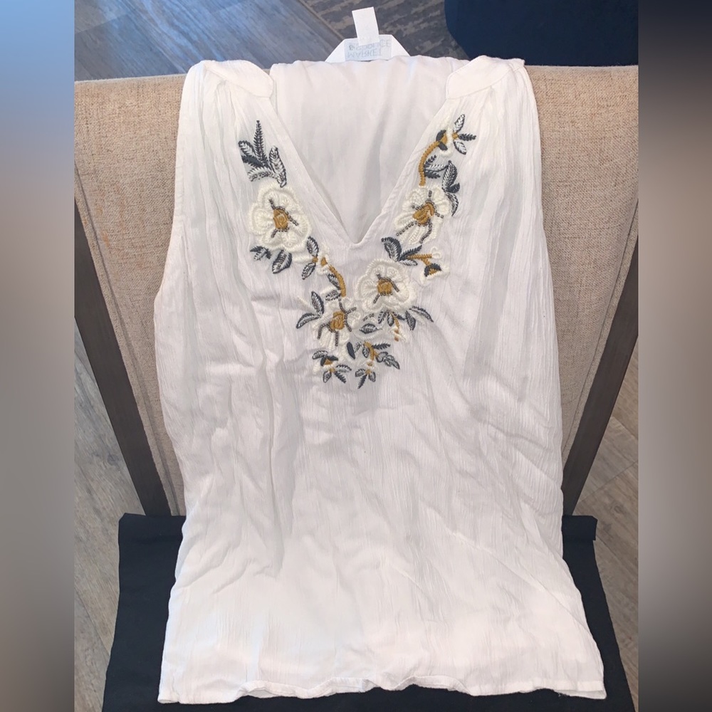 Large shirt tank top